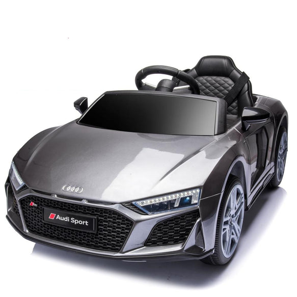 Kids Electric Ride On Car  2022 Audi R8 Grey