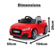 Image of Kids Electric Ride On Car Audi TT