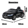Image of Kids Electric Ride On Car BMW GT Black