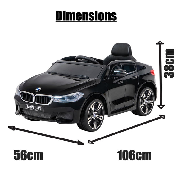 Kids Electric Ride On Car BMW GT Black