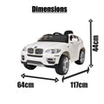 Image of 12V BMW X6 ride on kids electric car