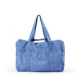 Image of Heavy duty Folding travel Duffel bag - blue- P-Travel