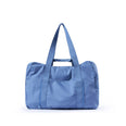 Image of Heavy duty Folding travel Duffel bag - blue- P-Travel