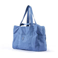 Image of Heavy duty Folding travel Duffel bag - blue- P-Travel