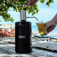 Image of Benoni Brewsky Mini beer keg (double walled) black with Powered tap -5L