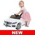 Image of Kids Electric Ride On Car C Class Sports Saloon Replica 12V