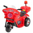 Image of Kids Electric Ride On Racing Motorcycle Red