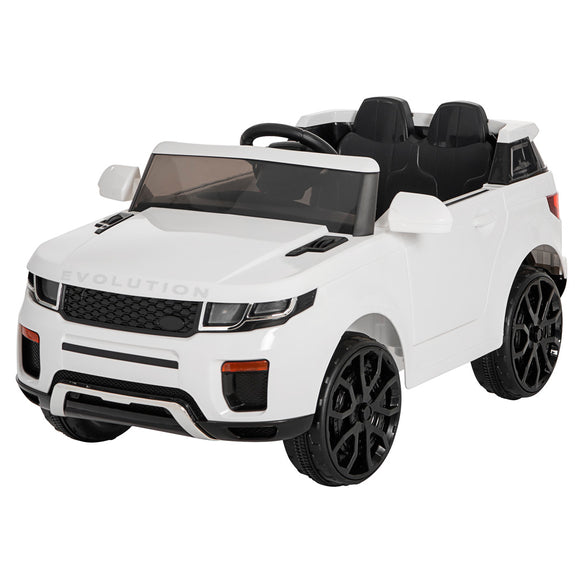 Kids Electric Ride On Car 12v Land Rover Evoque Replica White