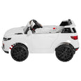 Image of Kids Electric Ride On Car 12v Land Rover Evoque Replica White