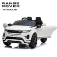 Image of Kids Electric Ride On Car  Range Rover Evoque Coupè White