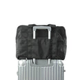 Image of Heavy duty Folding travel Duffel bag - black- P-Travel