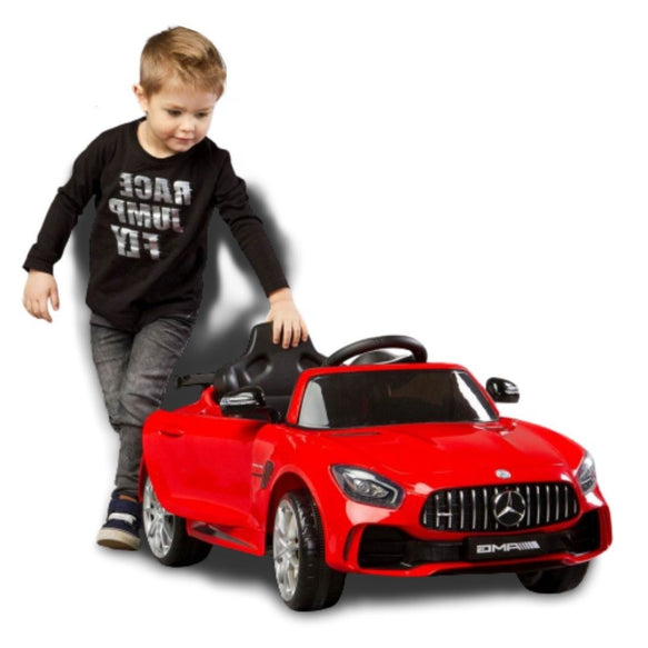 Kids Electric Ride On Car Mercedes GTR Red 12V