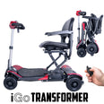 Image of IGO Transformer Auto Fold Up Mobility Scooter NAPPI CODE:- 1128502001
