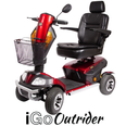 Image of iGo Outrider Heavy Duty Mobility Scooter - NAPPI CODE:243518001