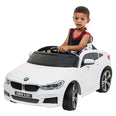 Image of Kids Electric Ride On Car BMW GT White