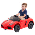 Image of Kids Electric Ride On Car Sporty Lambo Replica