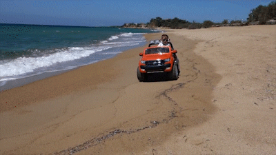 Ford Ranger F650 (Black) ride on car, 4 Wheel drive and Rubber tyres KIDS RIDE ON ELECTRIC CARS- SA SCOOTER SHOP