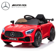 Demo MERCEDES GTR 12V RED KIDS RIDE ON CAR