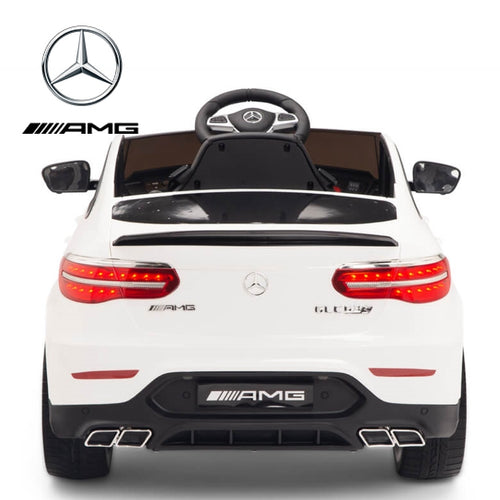 Demo 12V Mercedes GLC63S Coupe kids electric ride on car