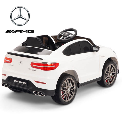 Demo 12V Mercedes GLC63S Coupe kids electric ride on car
