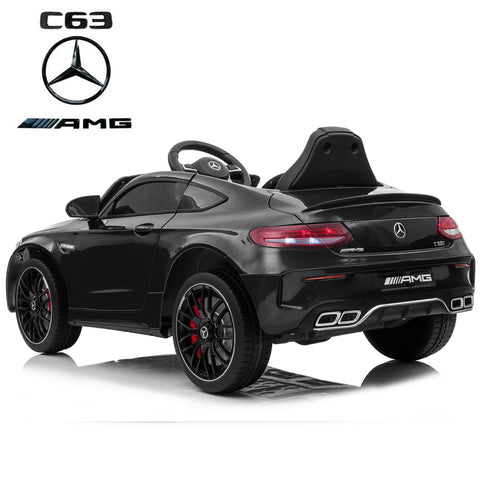 Mercedes C63 Coupe Black 12V - Kids Electric Ride On Car