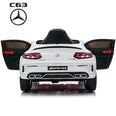 Image of Mercedes C63 Coupe White 12V - Kids Electric Ride On Car