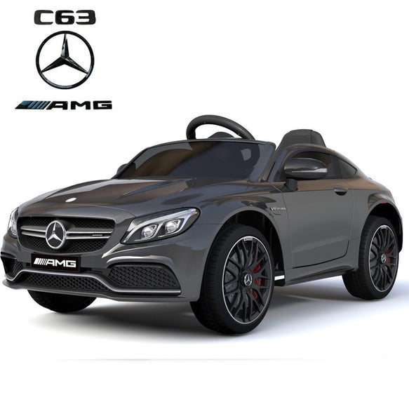 Mercedes C63 Coupe Black 12V - Kids Electric Ride On Car