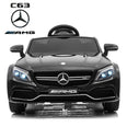 Image of Mercedes C63 Coupe Black 12V - Kids Electric Ride On Car