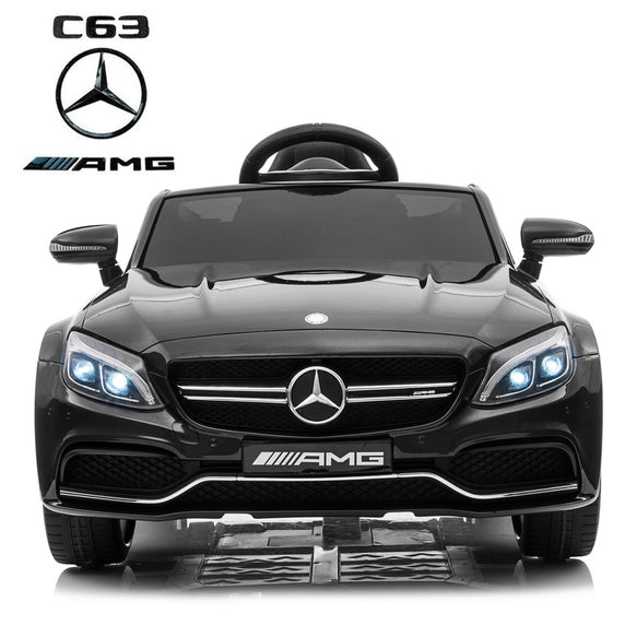 Mercedes C63 Coupe Black 12V - Kids Electric Ride On Car