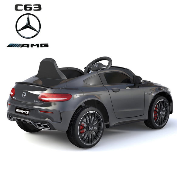 Mercedes C63 Coupe Black 12V - Kids Electric Ride On Car