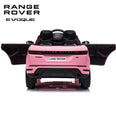 Image of Kids Electric Ride On Car Range Rover Evoque Coupè Pink