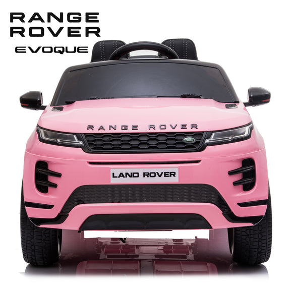 Kids Electric Ride On Car Range Rover Evoque Coupè Pink