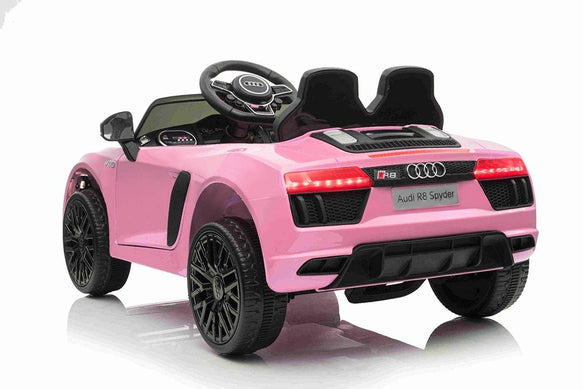Kids Electric Ride On Car Audi R8 Pink 12V