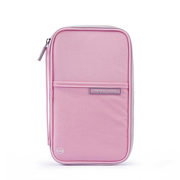Family size Passport wallet-pink- P-Travel