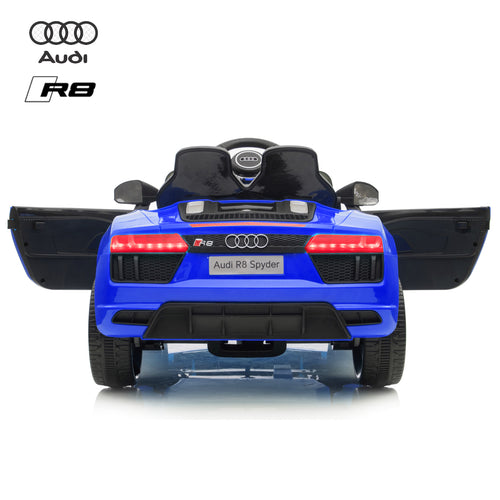 Demo 12V Audi R8 kids electric ride on car - blue