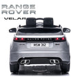 Image of Kids Electric Ride On Car Range Rover Velar Silver 12V - Real Paint