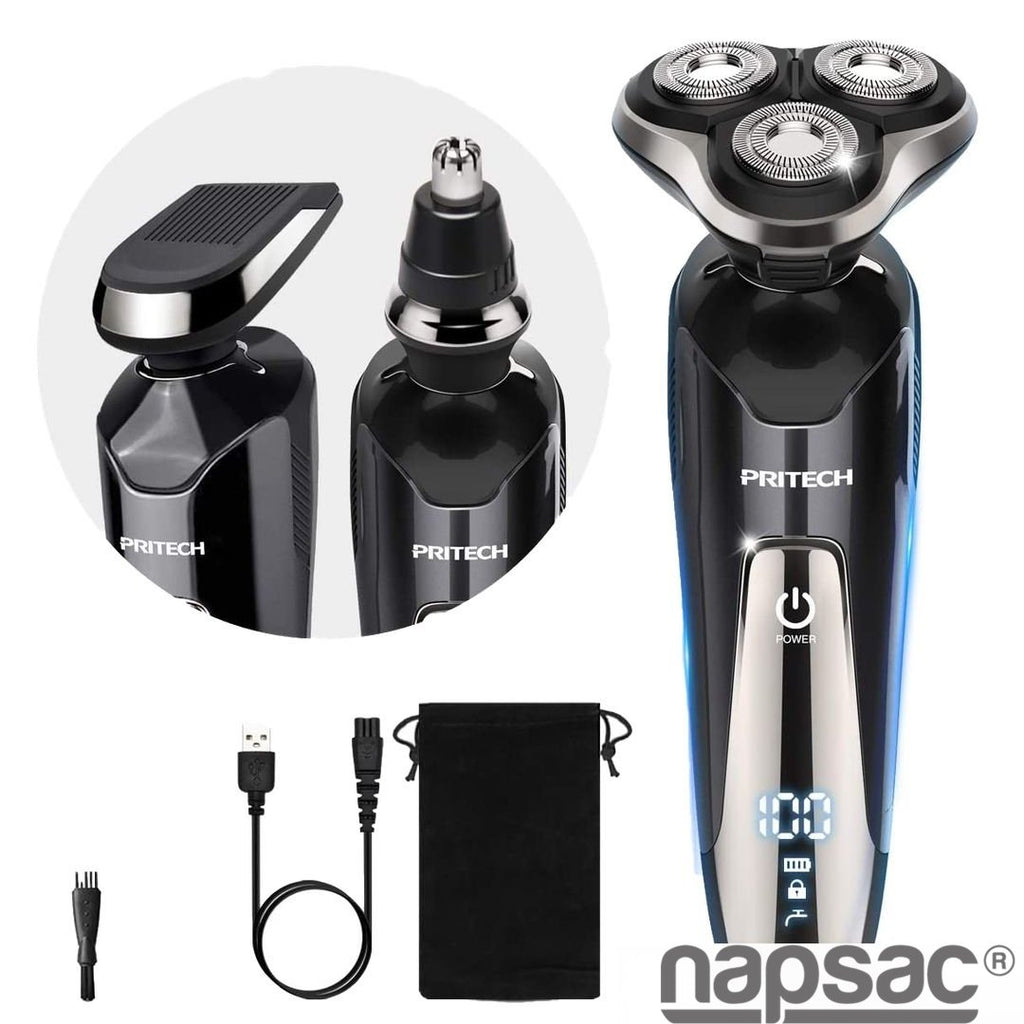 Pritech 3 in1 Electric Rotary Razor for Men SA Scooter Shop
