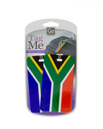 SA Flag Bag tags
