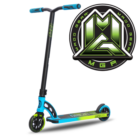 PRO SCOOTER MGO PRO MADD GEAR MGP STUNT PRO SCOOTER - Lime / Blue