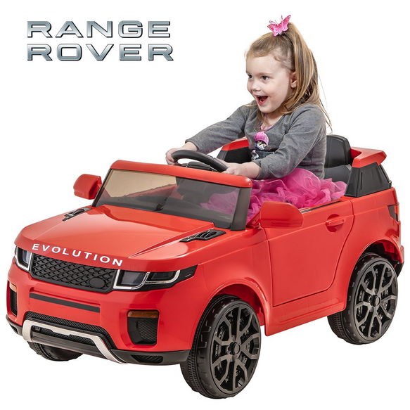Land Rover Evoque Replica Red - 12V Kids Electric Ride On Car