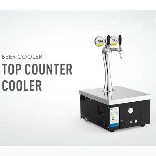 2 tap Tower Beer Chiller and Dispenser- Talos