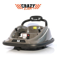 Demo Crazy Car Electric ride on bumper car - grey