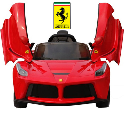 12V Ferrari kids ride on car - SA SCOOTER SHOP