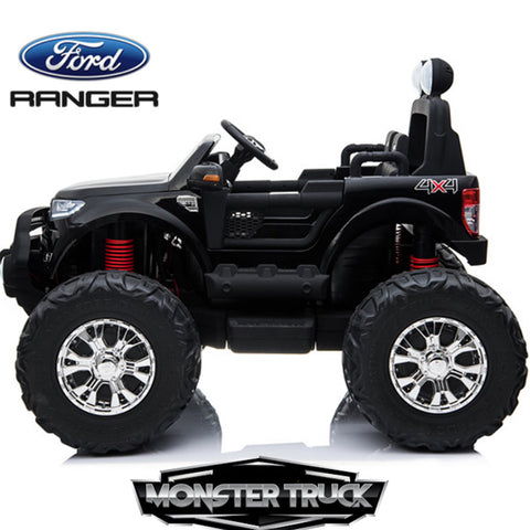 Demo Ford Monster truck kids ride on car (Black) ride on car, 4 Wheel drive and Rubber tyres