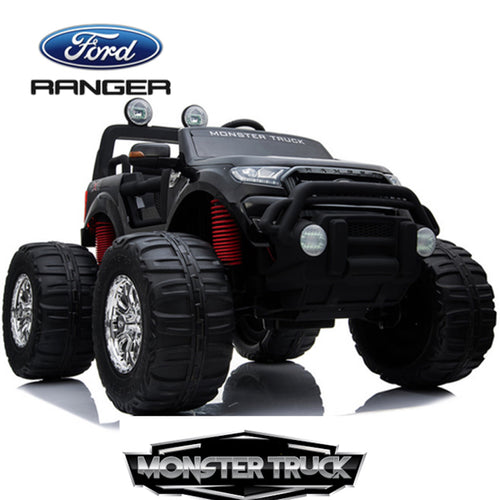 Demo Ford Monster truck kids ride on car (Black) ride on car, 4 Wheel drive and Rubber tyres