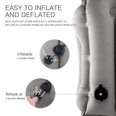 Image of Napsac Inflatable Travel Pillow - Grey