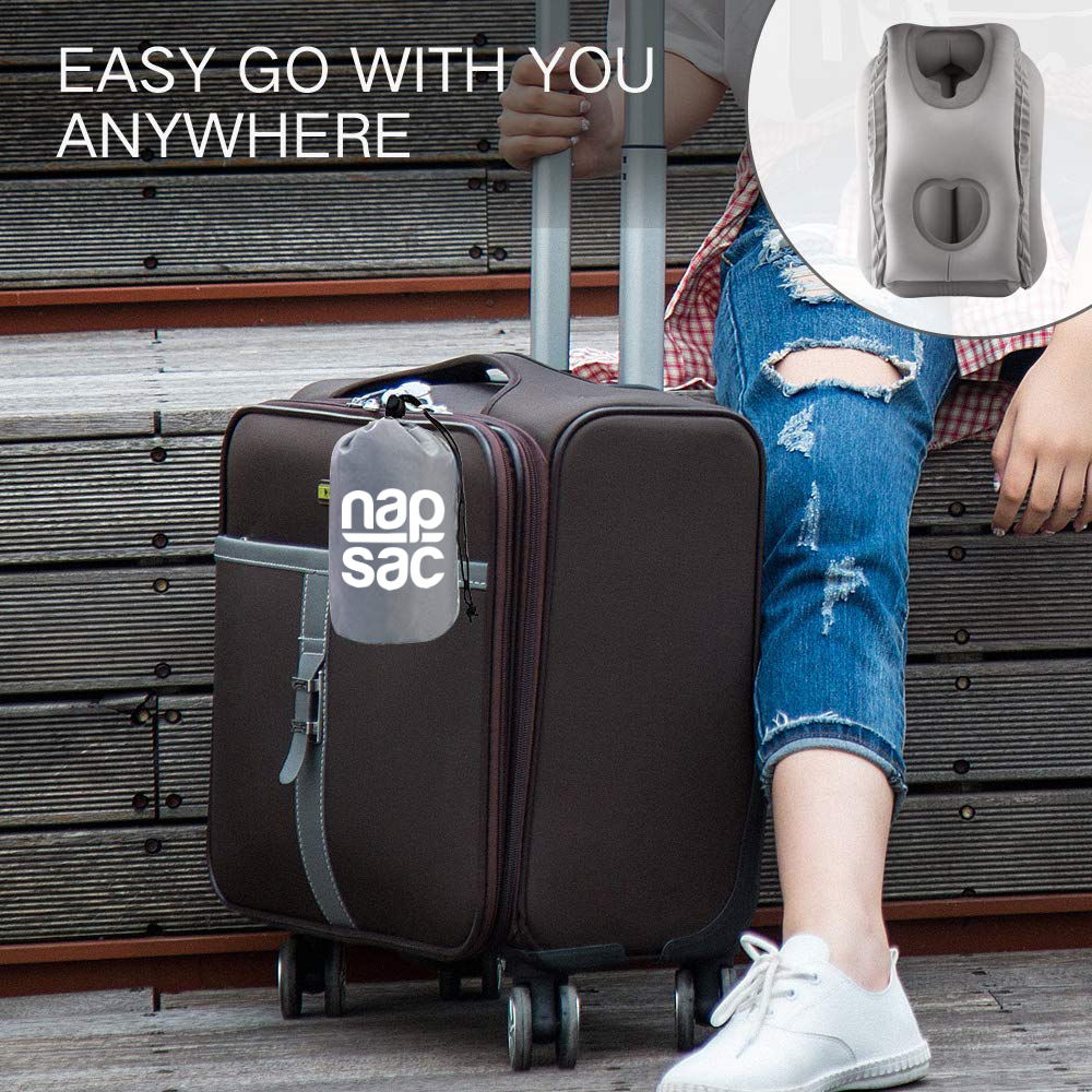 Napsac top travel pillow