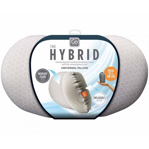 **NEW** Hybrid Travel Pillow- inflatable and memory foam