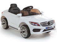 Demo C Class replica 12V Battery Powered Kids Ride on Car White with Parental Control