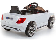 Demo C Class replica 12V Battery Powered Kids Ride on Car White with Parental Control